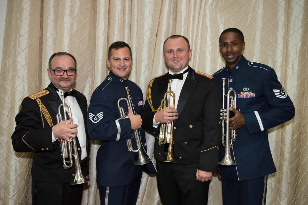 USAFE Jazz Band in Ukraine - Chernivtsi Concert