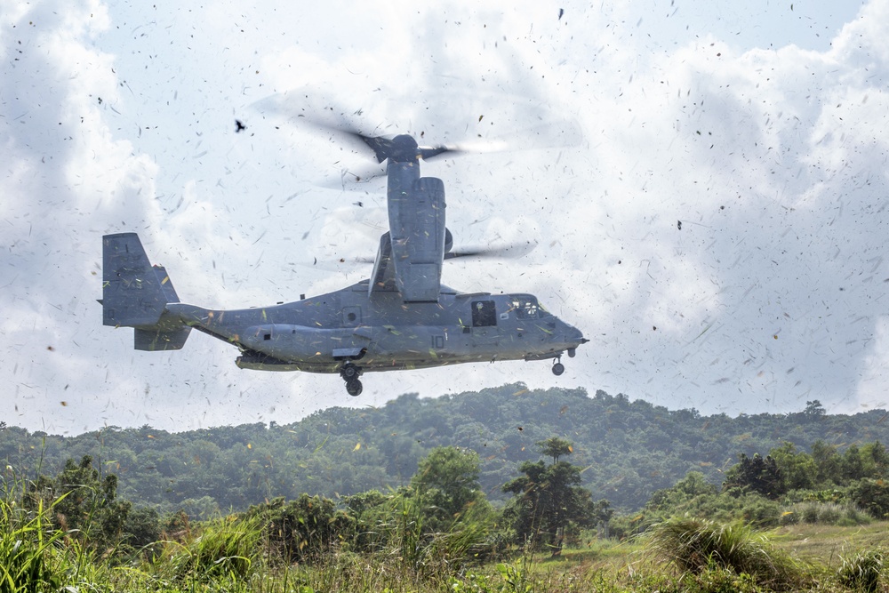 U.S. Marines participate at Marine Base Gregorio Lim, Ternate, Philippines exercise KAMANDAG