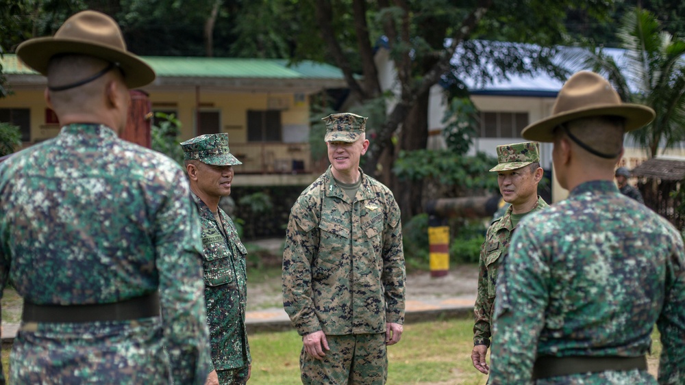 U.S. Marines participate at Marine Base Gregorio Lim, Ternate, Philippines exercise KAMANDAG