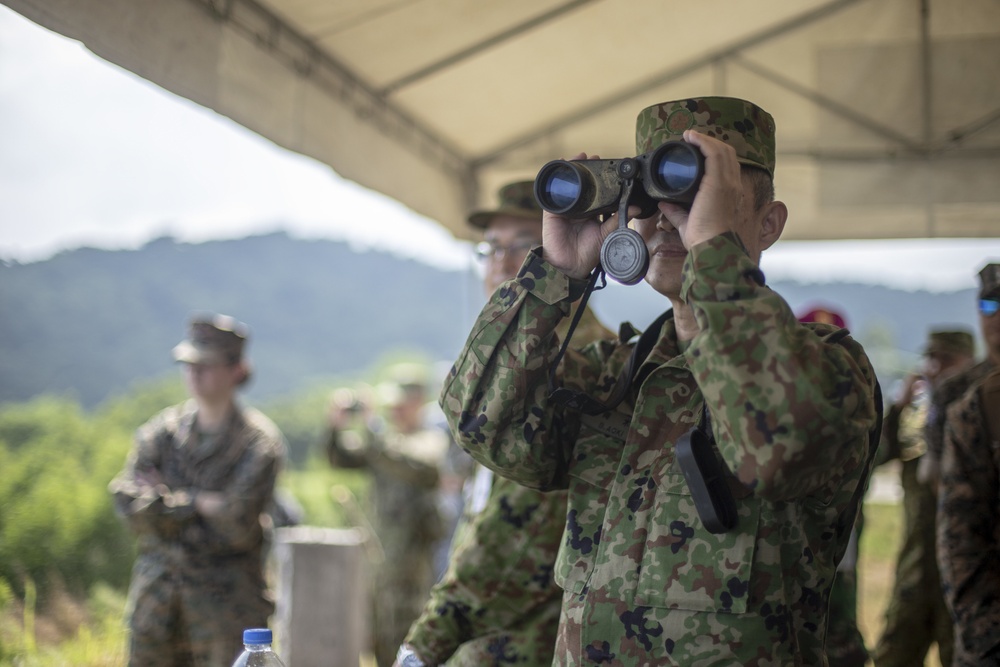 U.S. Marines participate at Marine Base Gregorio Lim, Ternate, Philippines exercise KAMANDAG