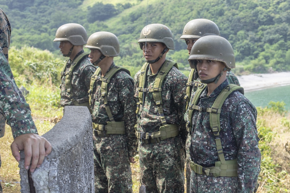 U.S. Marines participate at Marine Base Gregorio Lim, Ternate, Philippines exercise KAMANDAG