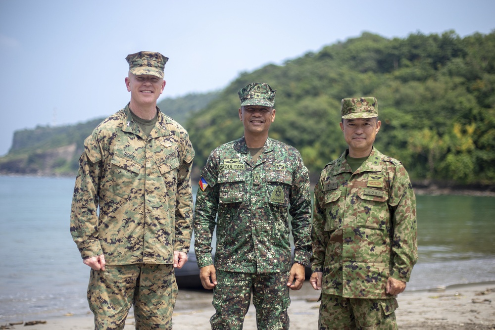 U.S. Marines participate at Marine Base Gregorio Lim, Ternate, Philippines