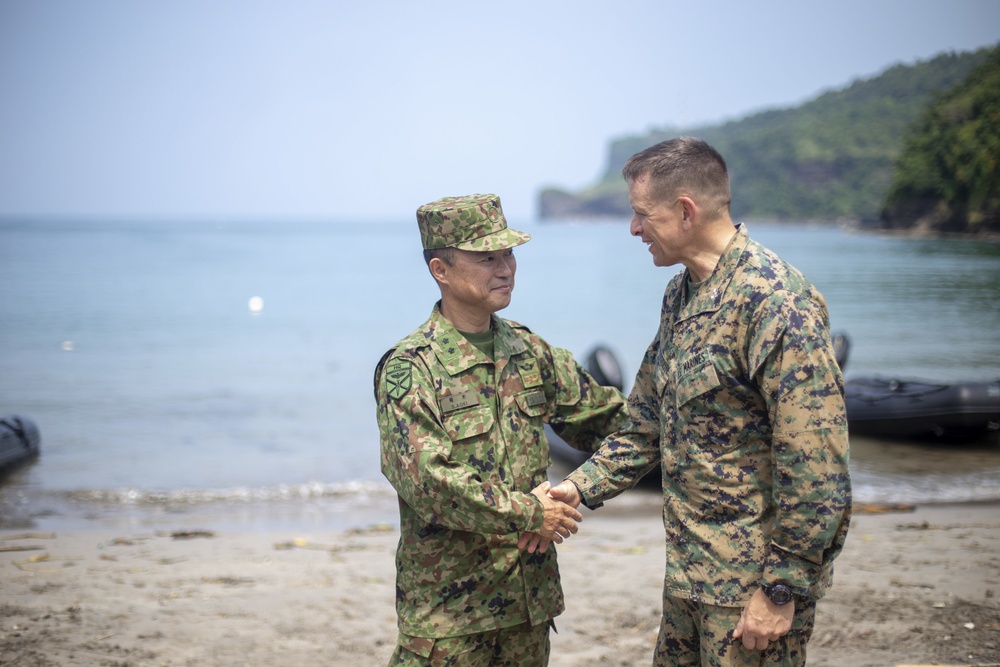 U.S. Marines participate at Marine Base Gregorio Lim, Ternate, Philippines exercise KAMANDAG