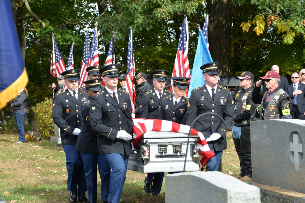 NY Army National Guard Assists with Final Salute to WWII Medal of Honor Soldier