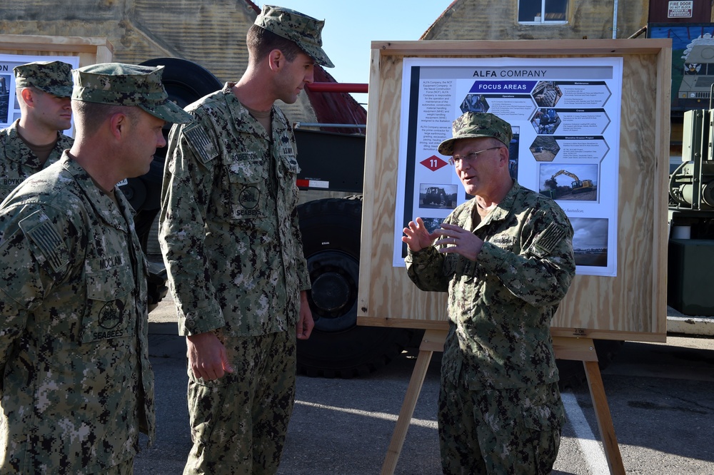 CNO Visits U.S. 6th Fleet Sailors and Marines of Task Force 68 in Spain