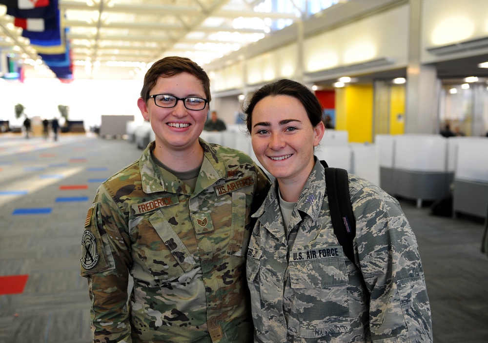 Air Force's 12 Outstanding Airmen of 2019 visit USAFA