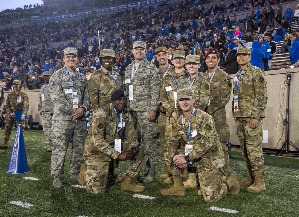 Air Force's 12 Outstanding Airmen of 2019 visit USAFA