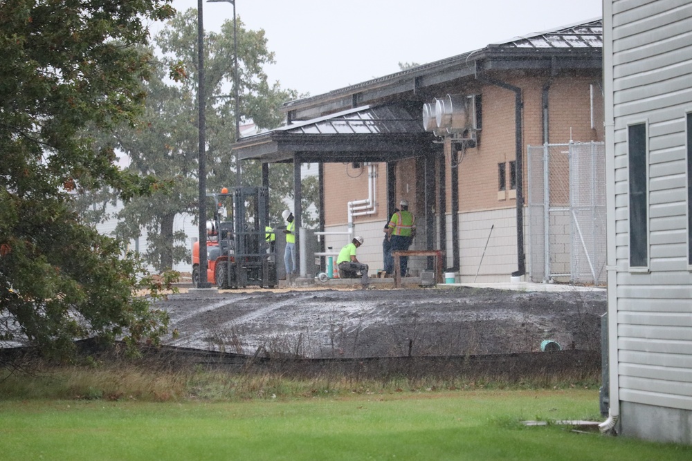 Dining facility construction continues at Fort McCoy