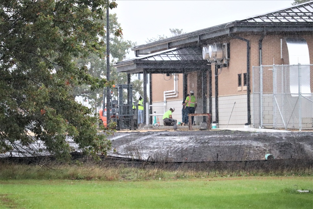 Dining facility construction continues at Fort McCoy