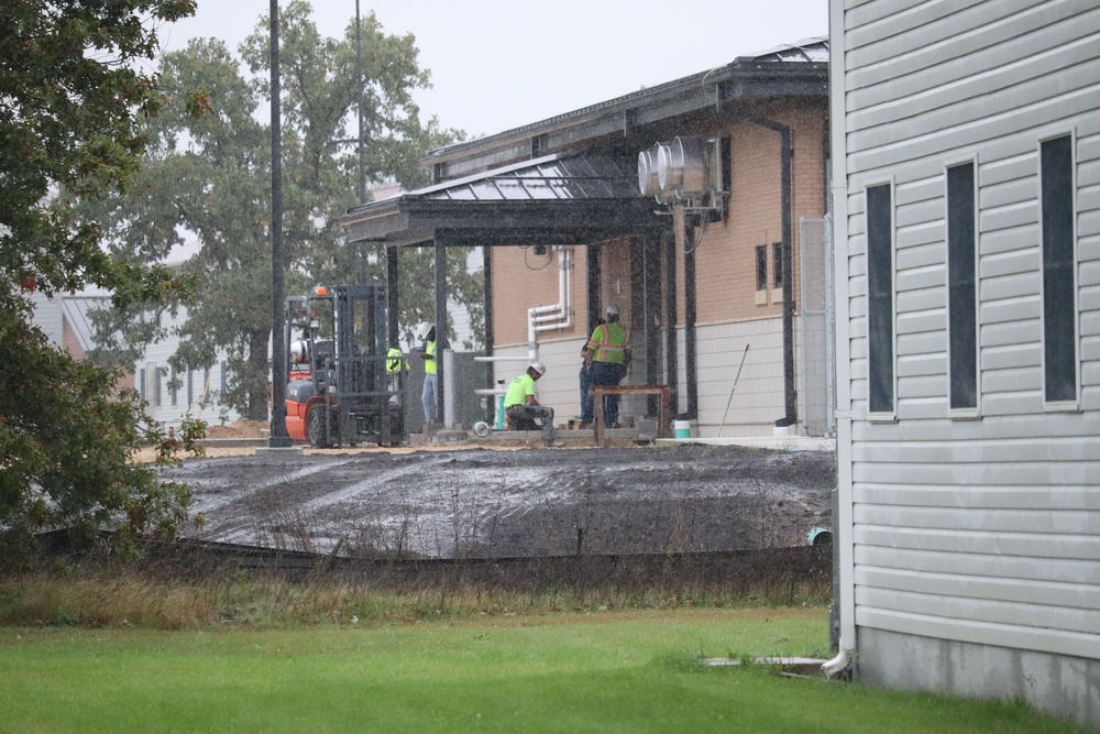 Dining facility construction continues at Fort McCoy