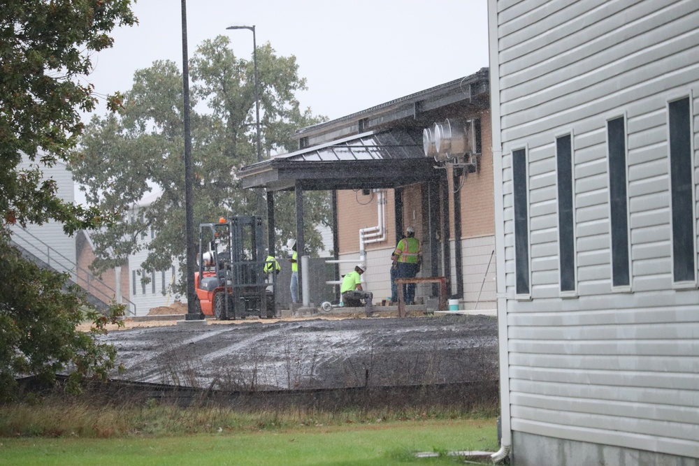 Dining facility construction continues at Fort McCoy