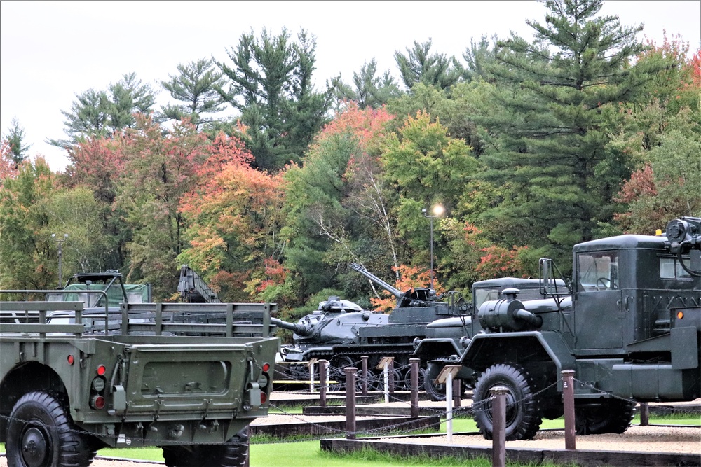 2019 Fall Colors at Fort McCoy's Equipment Park