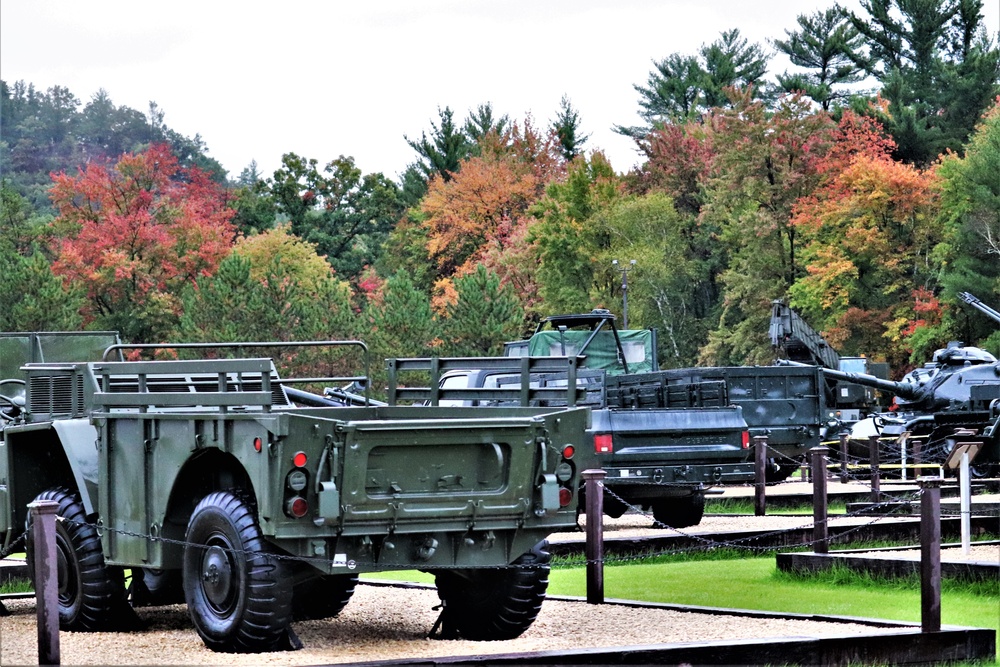 2019 Fall Colors at Fort McCoy's Equipment Park