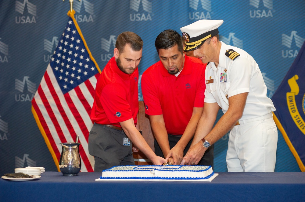 San Antonio Commands Celebrate 244th Navy Birthday