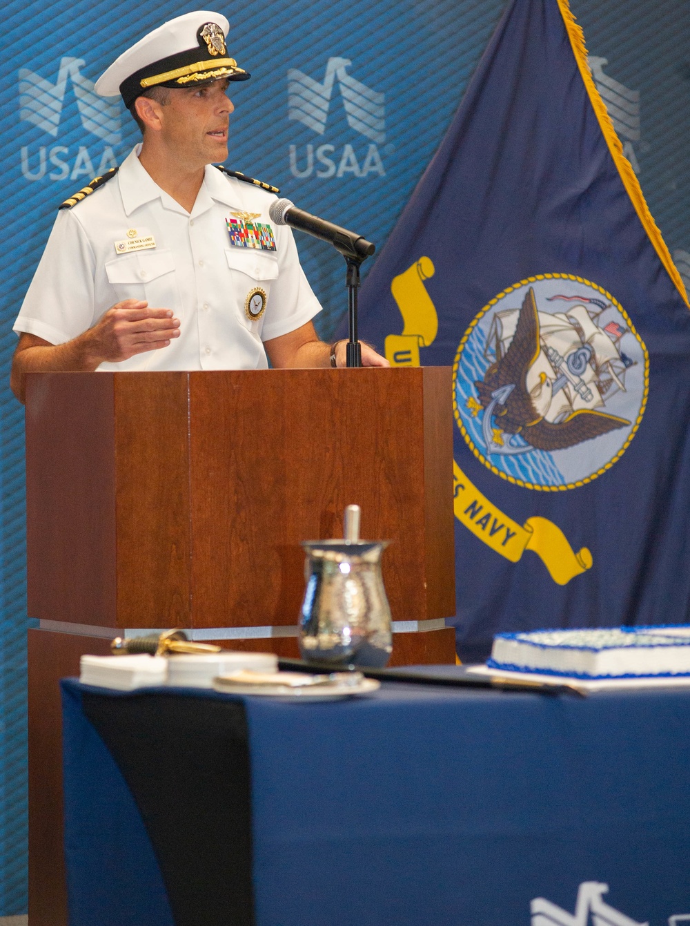 San Antonio Commands Celebrate 244th Navy Birthday