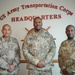 New Transportation Corps leaders announced