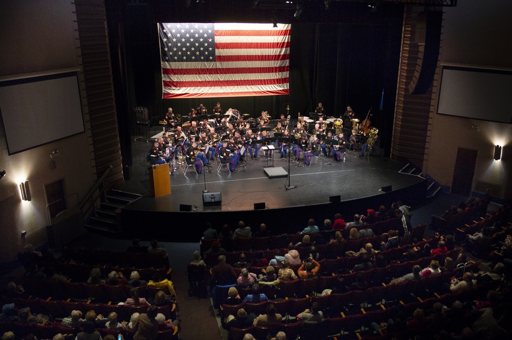 Quantico Marine Corps Band in Bridegport Connecticut