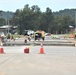 Road repair work at Fort McCoy