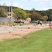 Road repair work at Fort McCoy