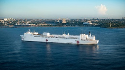 USNS Comfort Visits Santo Domingo, Dominican Republic