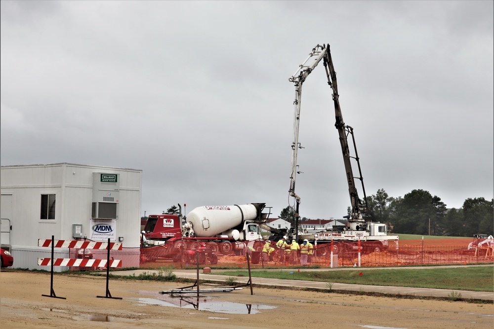 New construction for simulations buildings under way at Fort McCoy