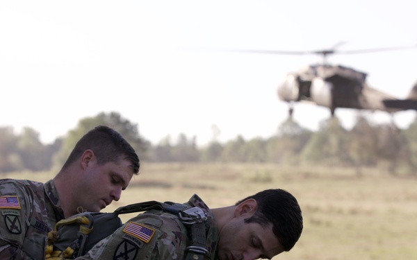 5th Ranger Training Battalion Airborne Jump
