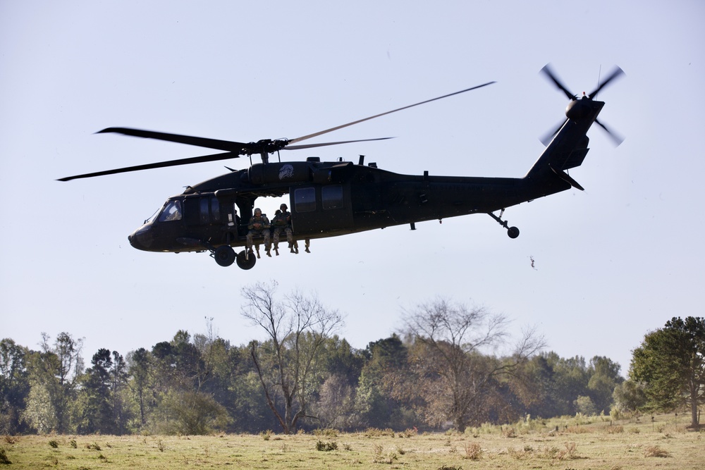 5th Ranger Training Battalion Airborne Jump