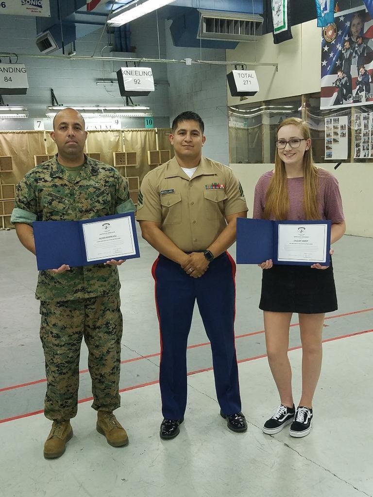 Recruiting station Albuquerque students attend Marine Corps leadership program