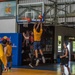 Sailors and Marines Assigned To USS Harpers Ferry Play Basketball with Brunei Basketball Association