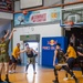 Sailors and Marines Assigned To USS Harpers Ferry Play Basketball with Brunei Basketball Association