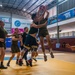 Sailors and Marines Assigned To USS Harpers Ferry Play Basketball with Brunei Basketball Association