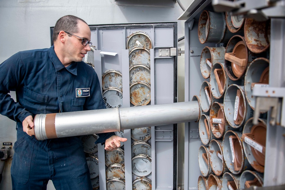 DVIDS - Images - Sailors Aboard USS Milius (DDG 69) Download and Store ...