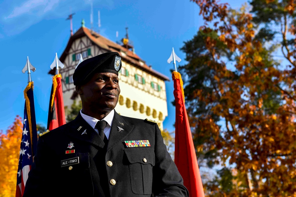 Ayo Ale-Finks Promotion Ceremony