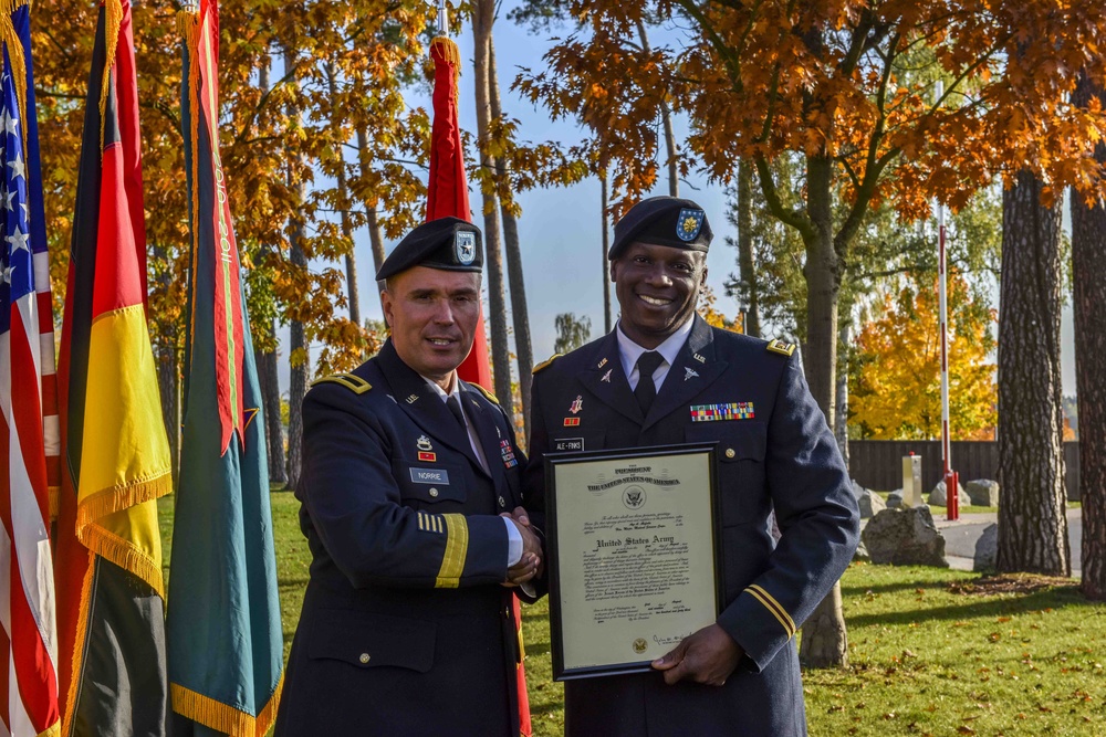 Ayo Ale-Finks Promotion Ceremony