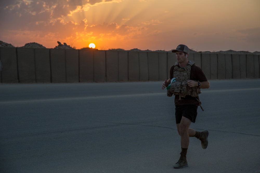 Al Asad Air Base Danish Contingency March