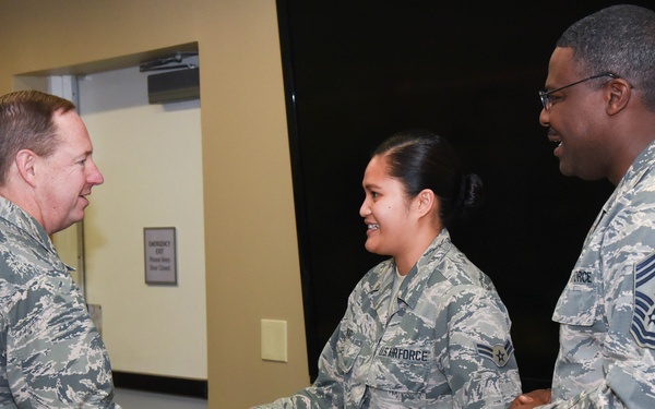MDS Airman receives BTZ promotion