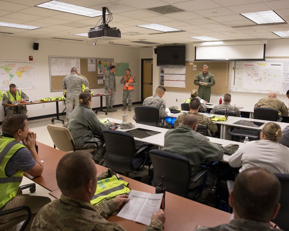 151st Air Refueling Wing conducts 'Active Shooter' exercise