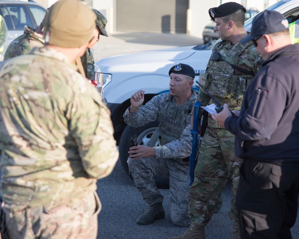 151st Air Refueling Wing conducts 'Active Shooter' exercise
