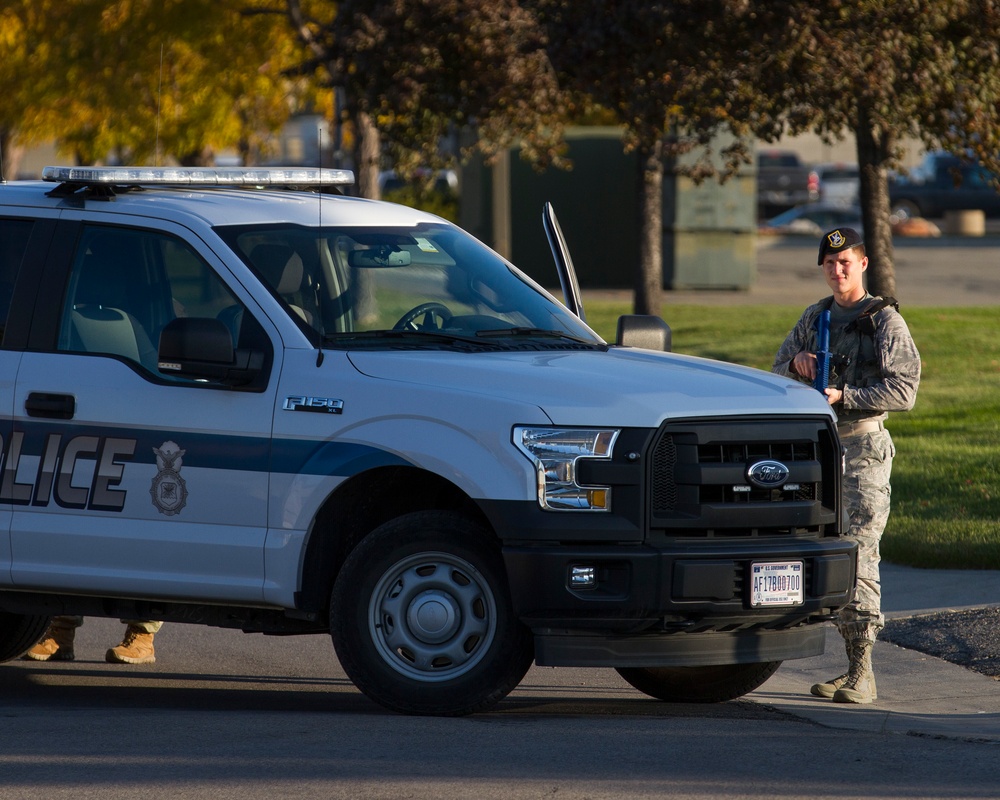 151st Air Refueling Wing conducts 'Active Shooter' exercise