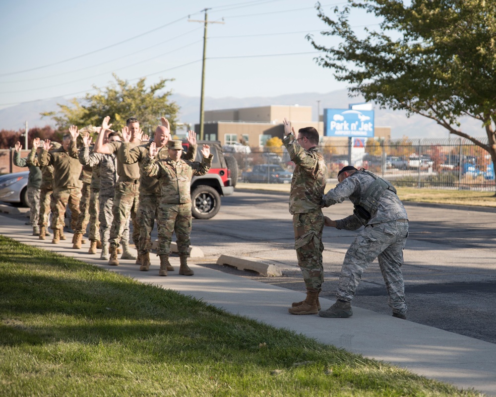 151st Air Refueling Wing conducts 'Active Shooter' exercise