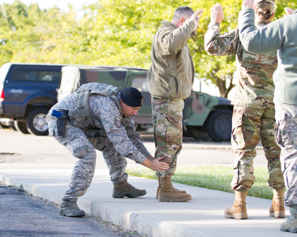 151st Air Refueling Wing conducts 'Active Shooter' exercise