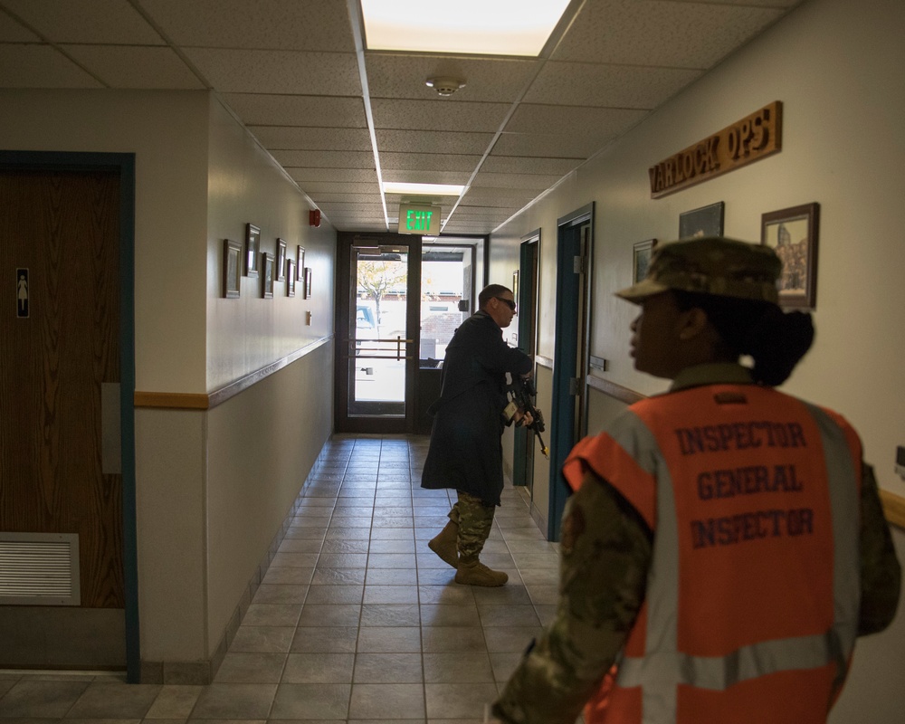 151st Air Refueling Wing conducts 'Active Shooter' exercise