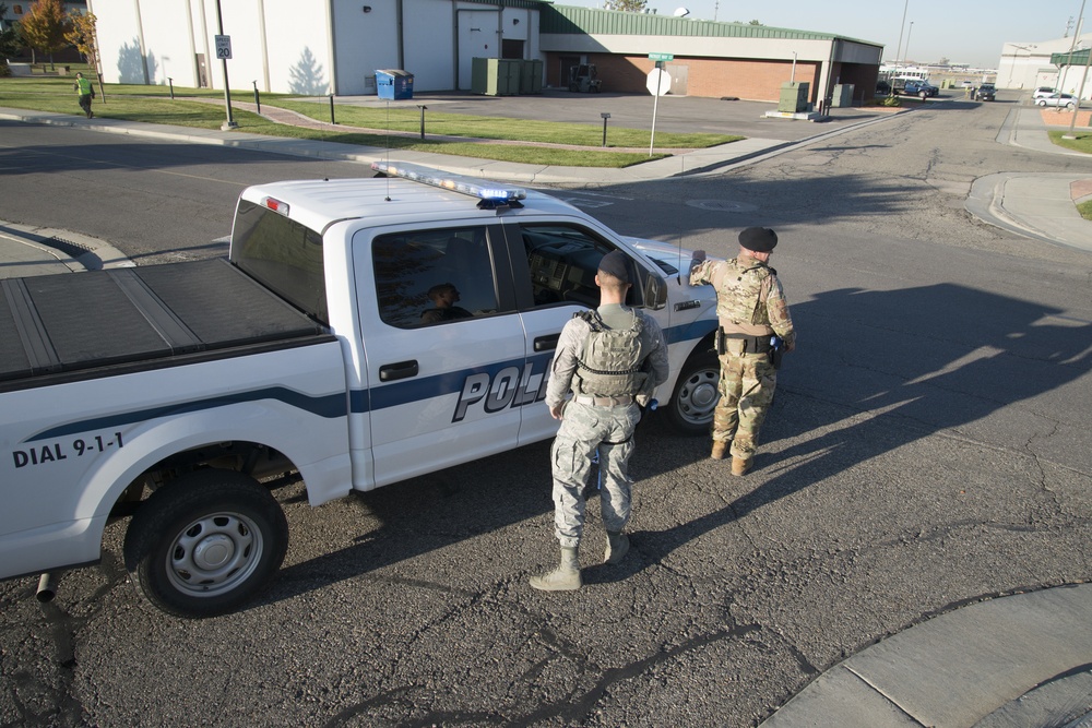 151st Air Refueling Wing conducts active shooter exercise