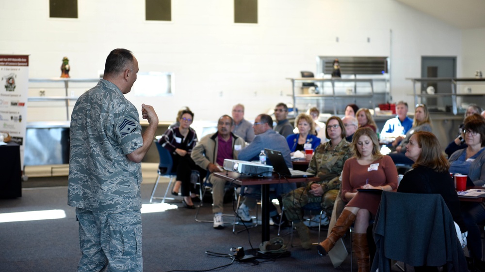 Waterville Chamber of Commerce Visits the 180th Fighter Wing