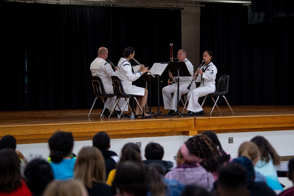 Fleet Week HR 2019: Navy Band School Outreach