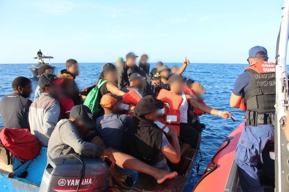 Coast Guard interdicts 49 Dominican migrants during 3 at-sea interdictions near Puerto Rico 