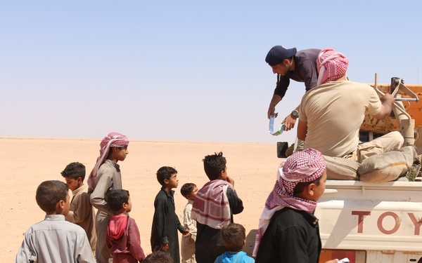 U.S. Partner Force Distributes Aid