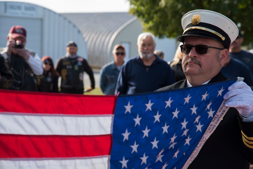 AMC Museum holds ground zero flag ceremony