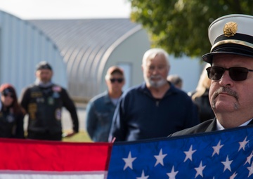 AMC Museum holds ground zero flag ceremony
