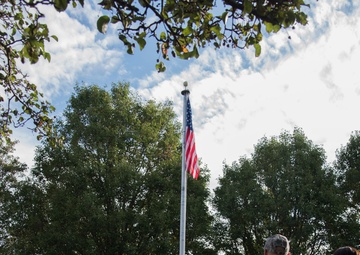 AMC Museum holds ground zero flag ceremony